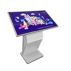 Floor Stand Indoor LCD Touch Screen Panel Self Service Terminal For Shopping Mall