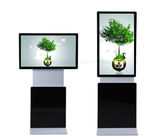 55"LG Panel High Resolution Digital Signage Floor Standing Indoor LCD Rotating Controlled Touched Screen for Advertising